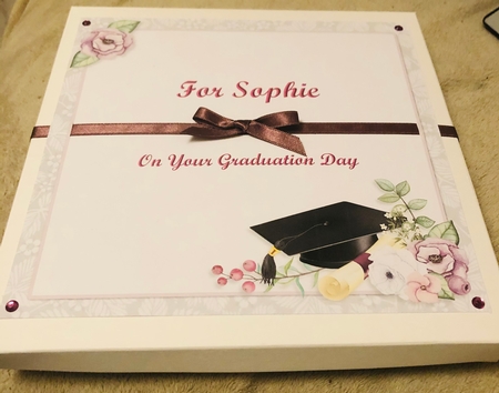 Graduation Day 7x7 Card Front & 5 Inserts by Sharon Neeves