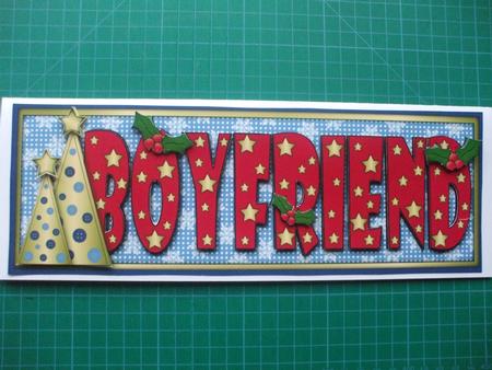 Buttons Christmas Trees Boyfriend Large Dl 2 by Sharon Scott