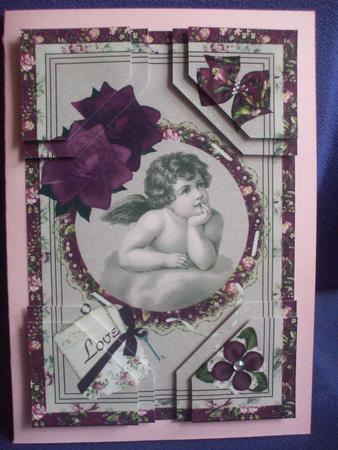 Little Cherub Striaght Edge Quadro Corner Stacker by Sharon Scott