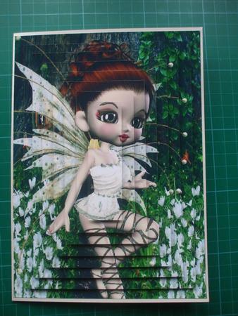 Maisies Fairy Hideaway A5 Pyramage Kit by Sharon Scott