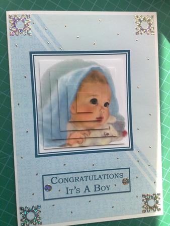 It's a Boy Pyramid by Sharon Scott