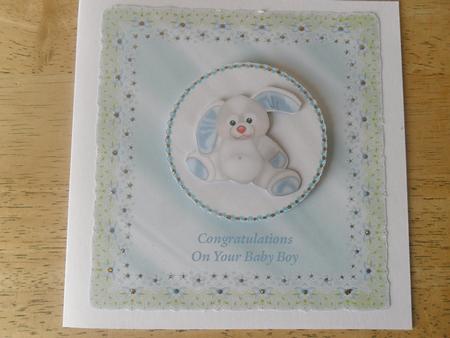 Bunny - Baby Boy by Sharon Stainforth