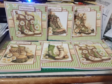 These Boots Were Made For Walking Mini Kit 7x7 by Sharon Stinson