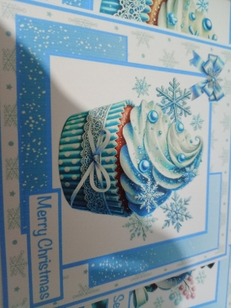 Christmas Cupcakes #2 Mini Kit 7x7 by Sharon Stinson
