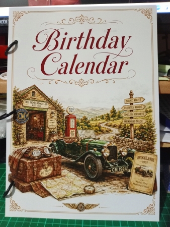 Old Timer Birthday Calendar by Sharon Stinson