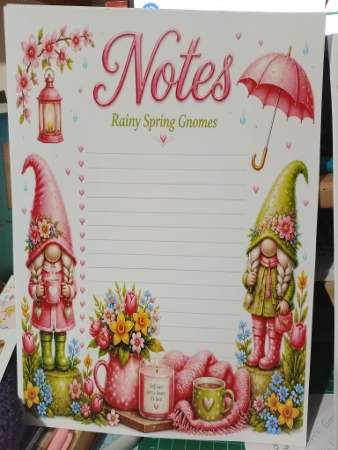Rainy Gnomes Birthday Calender by Sharon Stinson