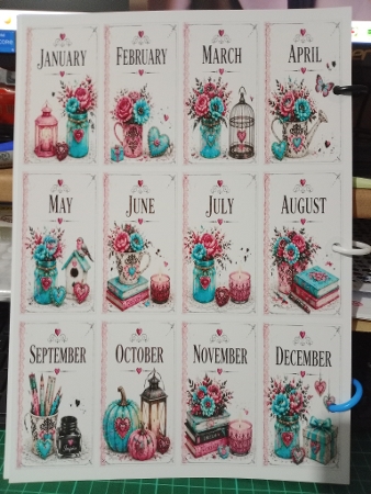 My Creative Birthday Calendar by Sharon Stinson
