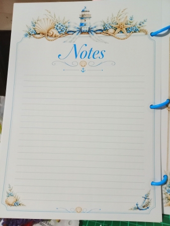 Seaside Blue Birthday Calendar by Sharon Stinson