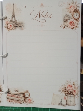 Parisian Roses Birthday Calendar by Sharon Stinson