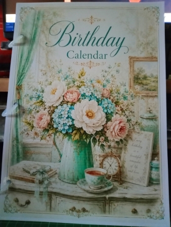Romantic Vintage Birthday Calender Featured Gallery Photo