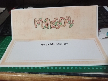 Mothers Day Large Dl Matching Insert by Sharon Stinson