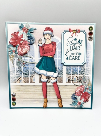 Sleigh Hair  by Cards Handmade 