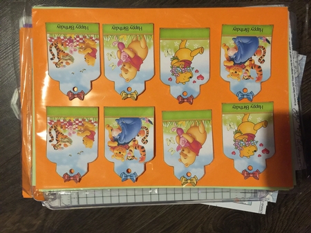 Eight Pals Birthday Tags by Sharon Wilson