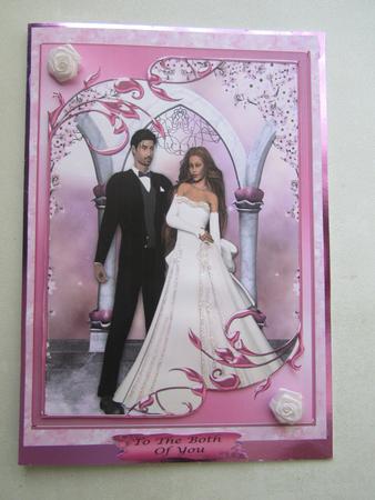 Bride and Groom by Sharon Cook