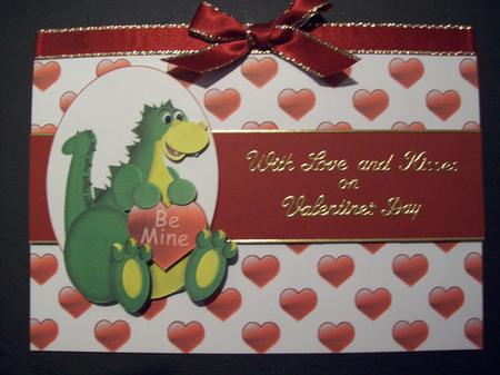 Valentine Dragon by Sharon Davies