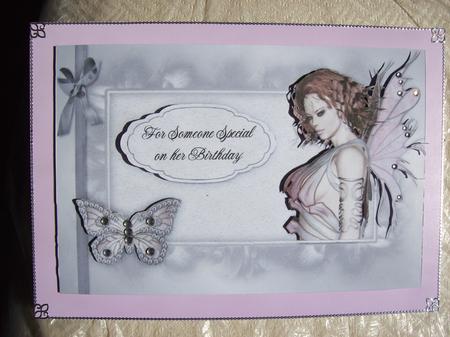 Birthstone Birthday Card by Sharon Davies