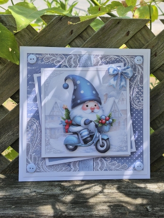 Christmas Gnome Series three by sharon Medeiros