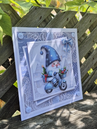 Christmas Gnome Series three by sharon Medeiros