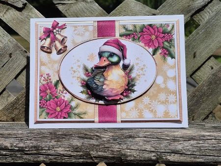 Christmas Duck Card Front and Rocker Card-3 by sharon Medeiros