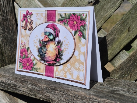 Christmas Duck Card Front and Rocker Card-3 by sharon Medeiros