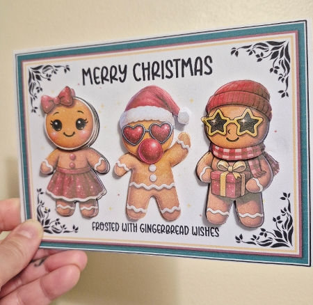 Gingerbread Wishes  by sharon Medeiros