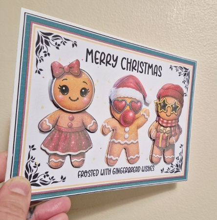 Gingerbread Wishes  by sharon Medeiros