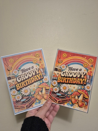 Groovy Birthday  by sharon Medeiros