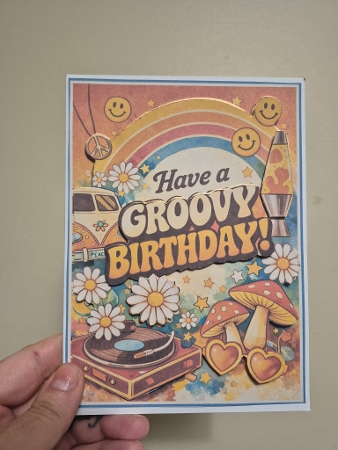 Groovy Birthday  by sharon Medeiros