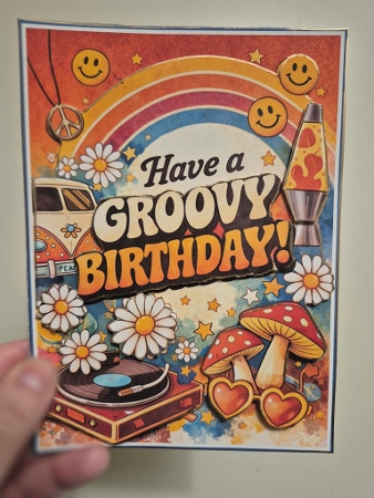 Groovy Birthday  by sharon Medeiros