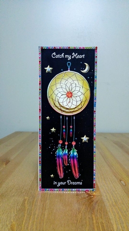 Dreamcatcher Catch My Heart Large Dl by sharon Medeiros