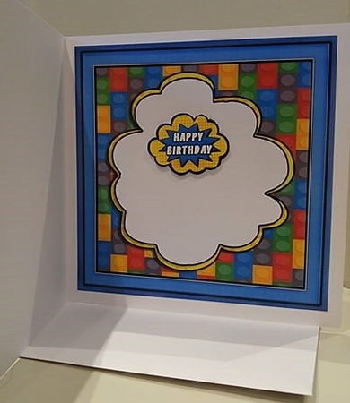 Lego Heroes Card Front Mini Kit.7 by sharon Medeiros