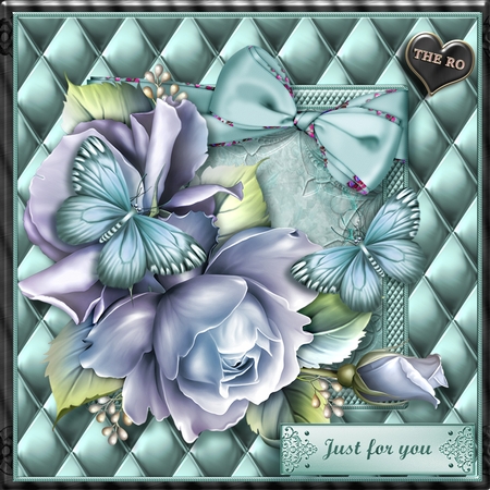 Six Diamond Cut 8x8 Frame Set 4 by sharon Medeiros