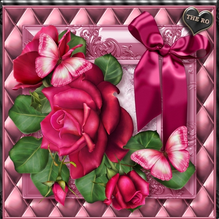 Six Diamond Cut 8x8 Frame Set 4 by sharon Medeiros