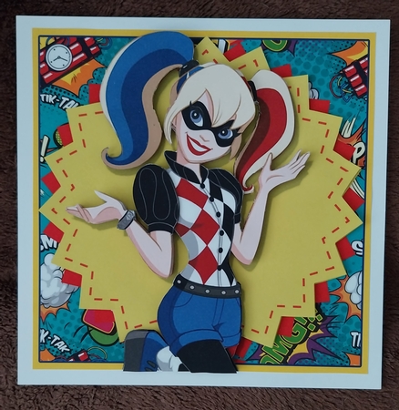 Harley Quinn Birthday by Sharron Hylton