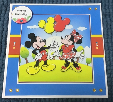 Mickey And Minnie Mouse by Sharron Hylton