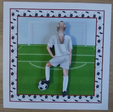 WOMENS FOOTBALL by Sharron Hylton