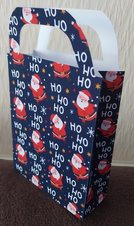 Santa gift bag 1 by Sharron Hylton