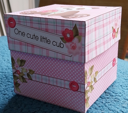 Girl Panda Gift Boxes by Sharron Hylton