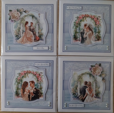WEDDING SCENES 4 mini kit by Sharron Hylton