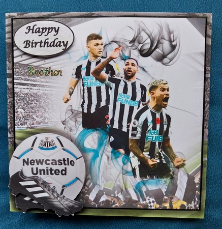 Newcastle United FC Mini Kit #4   by Sharron Hylton