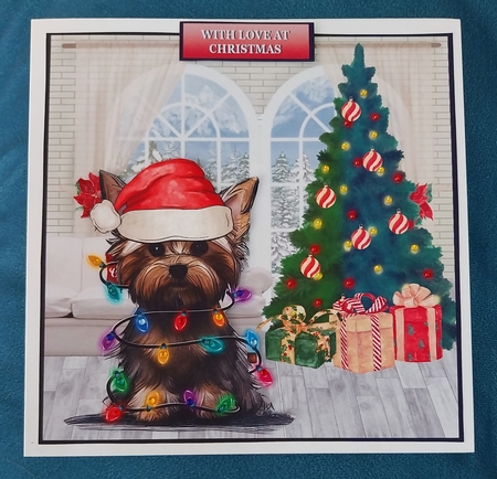 CUTE DOGGY CHRISTMAS by Sharron Hylton