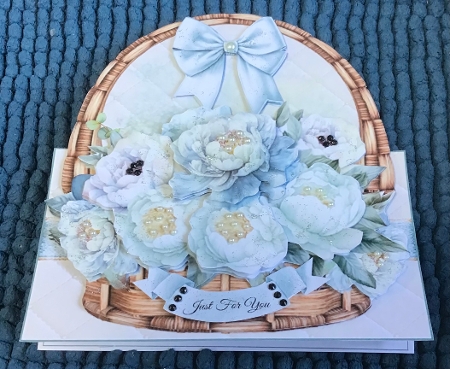 Peony Basket Mini Page Kit Collection by Sharron Hylton