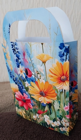 Wild flowers gift bag 7 by Sharron Hylton
