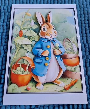 Rabbit Love A4 by Sharron Hylton