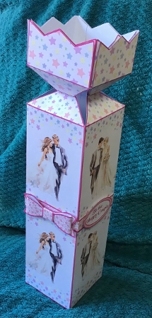 Cracker bottle boxes Wedding by Sharron Hylton