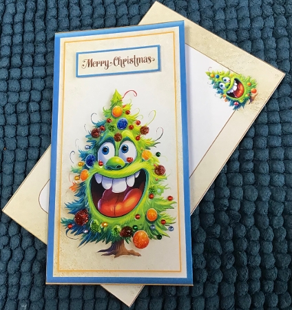 Funny Christmas Tree Money Card BUNDLE by Sharron Hylton