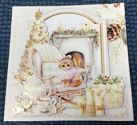 Get Knitted its Christmas 10 XL Shaped Card Kit by Sharron Hylton