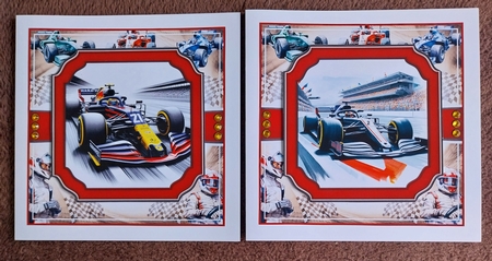 Formula 1 Mini Page Kit  by Sharron Hylton