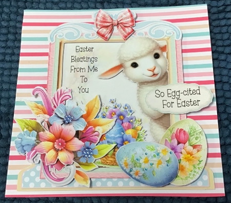 Peeping into Spring 3 XL Shaped Card Kit by Sharron Hylton