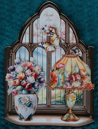 Window With A View 02 Shaped Mini Page Kit by Sharron Hylton